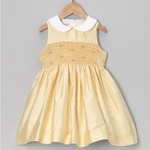 🌼 Vintage Smocked Gingham Dress 🌼
